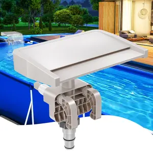 Ground Pool Fountain Waterfall, Relaxing Pool Waterfall, Ground Pool Accessories, Outdoor Decorative Cooling and Relaxation Pool Fountain, Garden Accessories, Swimming Pool Fountain, Outdoor Water Fountains