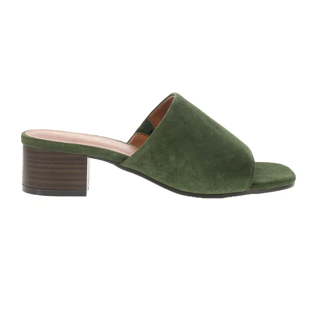 Seychelles Womens Pepper Block  Casual Sandals Casual Low Heel 1-2" - Green