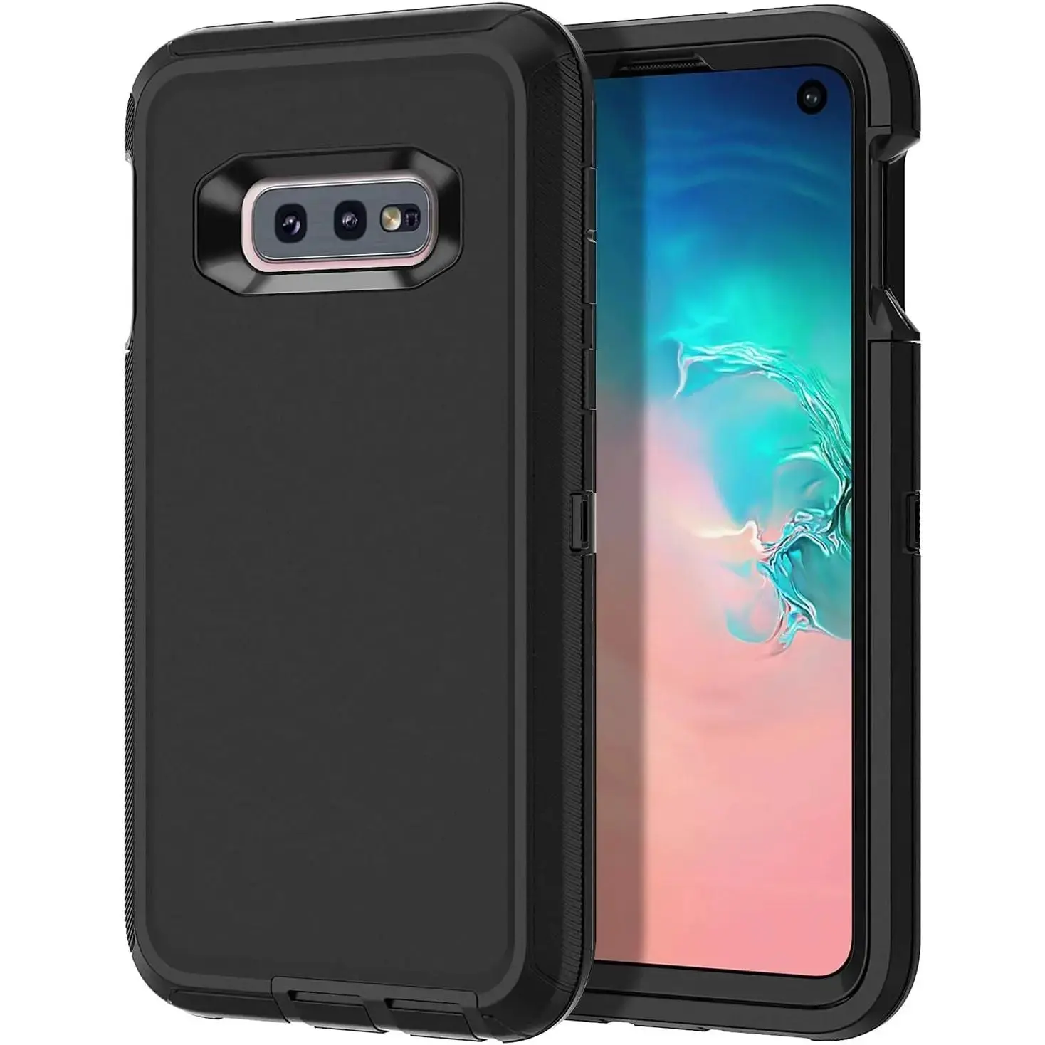 Entronix Case Compatible with Galaxy S10e - Heavy Duty, Triple Layer Protection Cover Protective