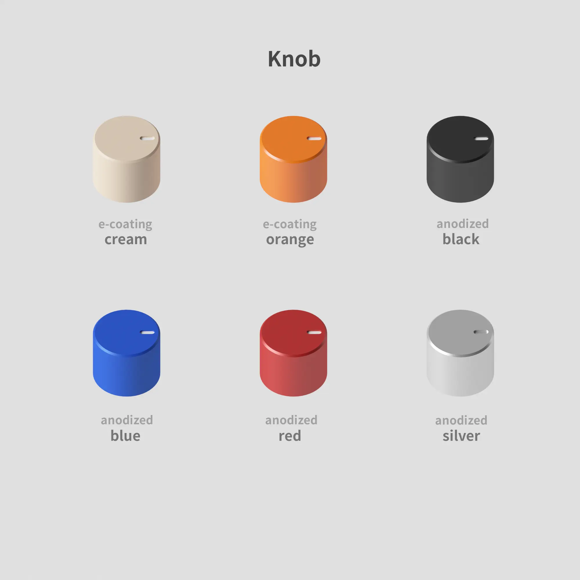 New Retro #66 Knobs