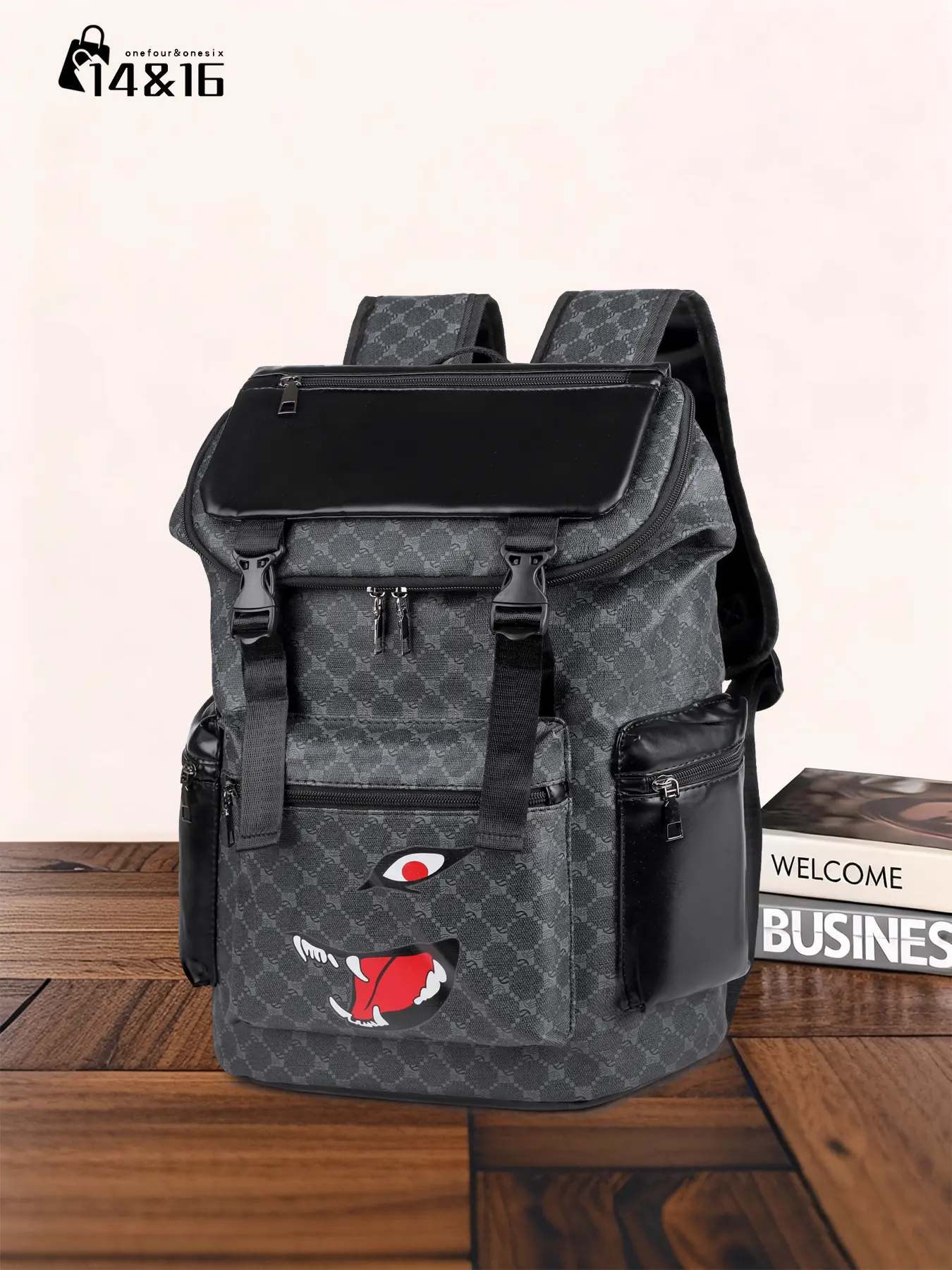 Men's Fashion Backpack, Casual Korean Style Large Capacity Travel Backpacks Laptop Bag, Sporty Hiking Pack with Zipper, Ideal Gift for Men, Casual Lightweight Backpack