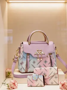 Women's Handbag Set, Casual Print Bag, Crossbody & Shoulder Bags, Commuter & Party Purse, Lightweight Luxury Gift for Wife/mom
