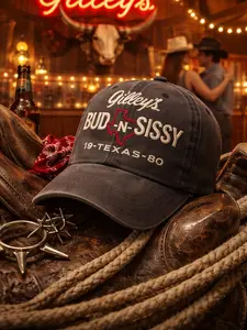 Bud and Sissy Hat, Cowboy Movie hat, Fashion Cotton, Unisex Streatwear