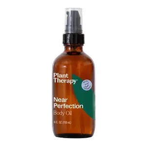 Plant Therapy Near Perfection Body Oil, 4 oz, Carrier Blend for Essential Oils or Massage, Ideal to Smooth Skin Imperfections