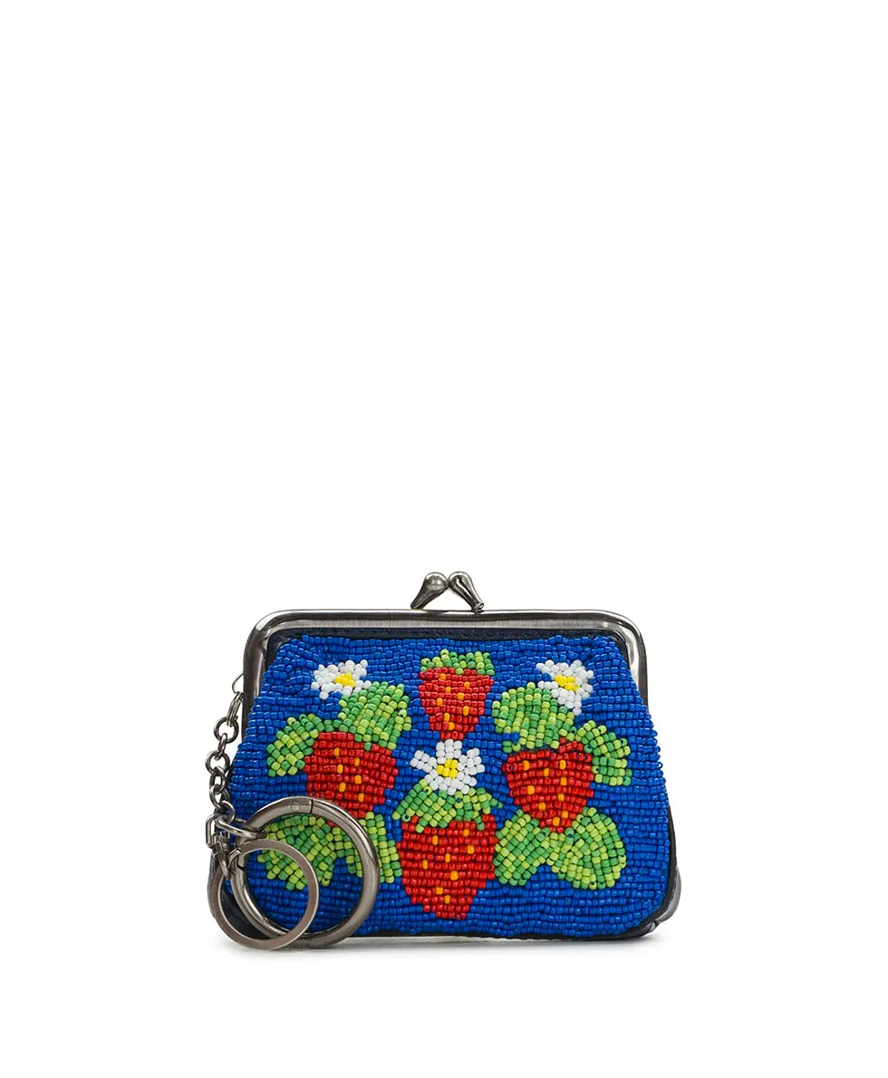 Large Borse - Strawberry Beaded Large Borse - Strawberry Beaded