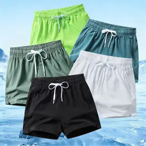 5-Pack Men’s Quick-Dry Athletic Shorts, Casual Drawstring Elastic-Waist Workout Shorts, Lightweight Breathable Running Gym Shorts with Pockets for Men.