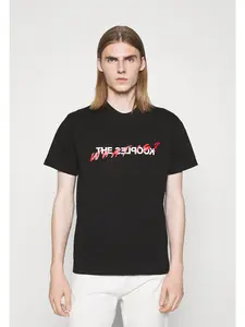 The Kooples T Shirts 2026 Summer Brand Graphic Printing Men and Women Casual Loose T-shirt Kooples Printed O-neck Tops Streetwear