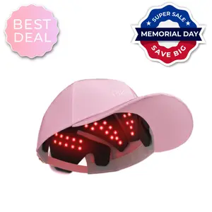 RIKI LED Therapy Hat - Hair Growth with Targeted Red Light Wavelengths, Lightweight & Comfortable Design for Enhanced Hair Health