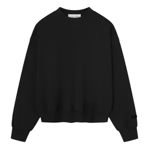 Fear of God Essentials Classic Crewneck Sweatshirt 'Jet Black' 192SP252040F