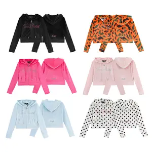 Von Dutch Velour Zip Up - All Styles