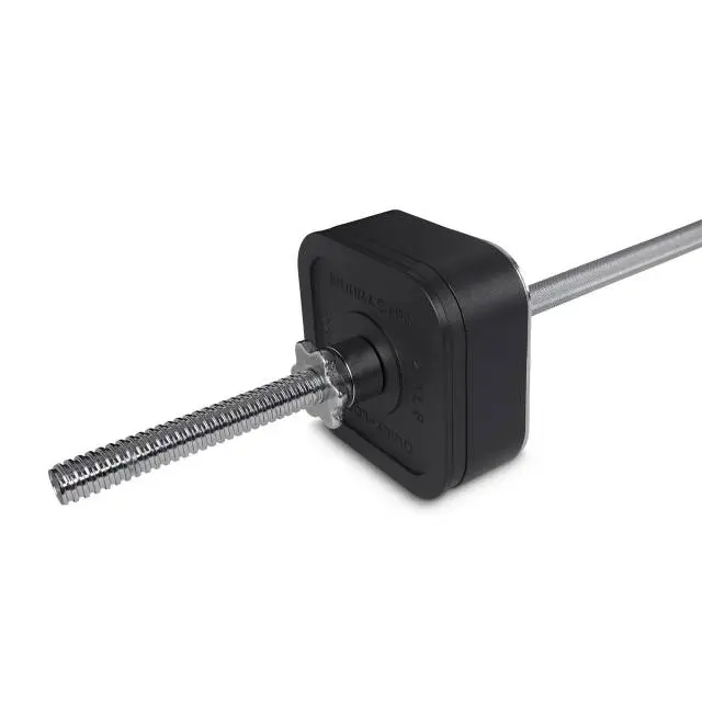 Quick-Lock Straight Bar for Dumbbell Plates - Straight Design, Standard Length, Easy to Use, Durable Construction-IRN