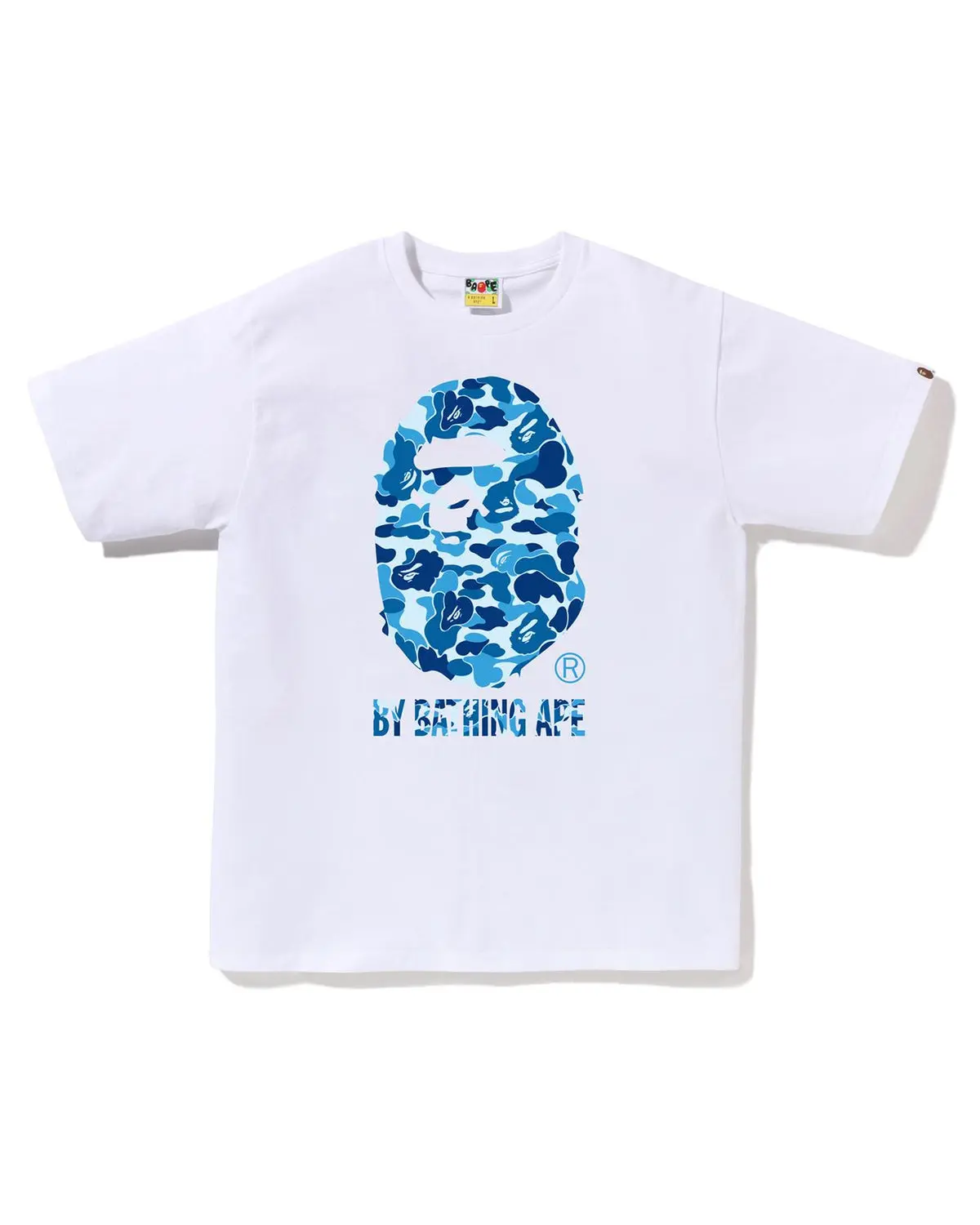 Abc Camo By Bathing Ape Tee Stylish Camouflage, Cotton, Menswear Classic Cloth