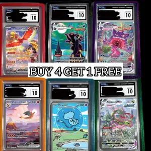 CGC Sparkly Card Guards  (NO CARD INCLUDED) - Premium Snap-In Slab Protector Cases (20+ Colors) (ONLY FITS CGC)