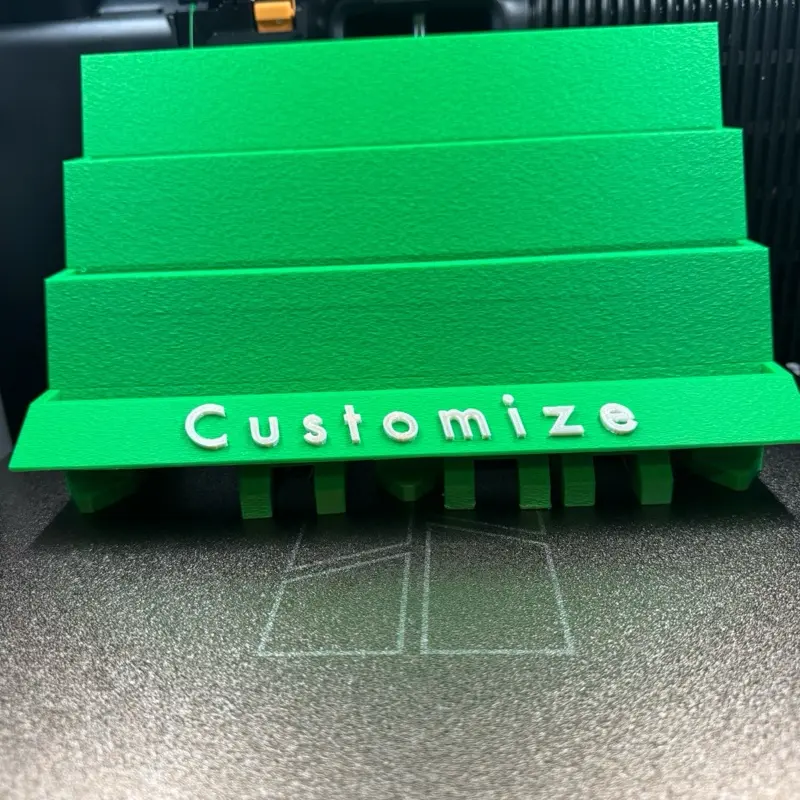 3 Tier Display Stand - Customizable in a variety of colors- Storage Solution for Organizing live