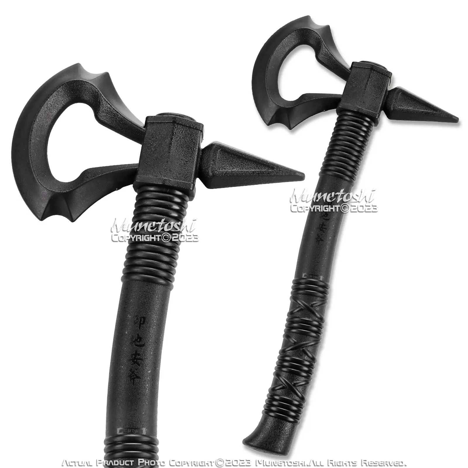 Munetoshi Black Polypropylene Axes Assassin Viking Tomahawk Theater Cosplay Prop 77