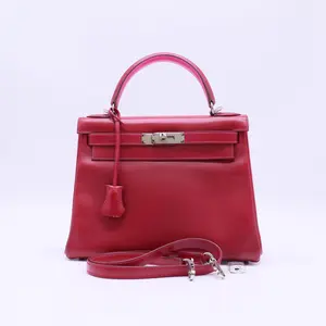 Pre-owned HERMÈS Leather Shoulder Bags Kelly 28 Sellier Bag B22225