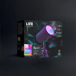 LIFX Outdoor SuperColor Spot Light - 1600 Lumens
