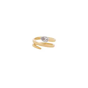 Luv AJ The Marias Coil Ring in Gold