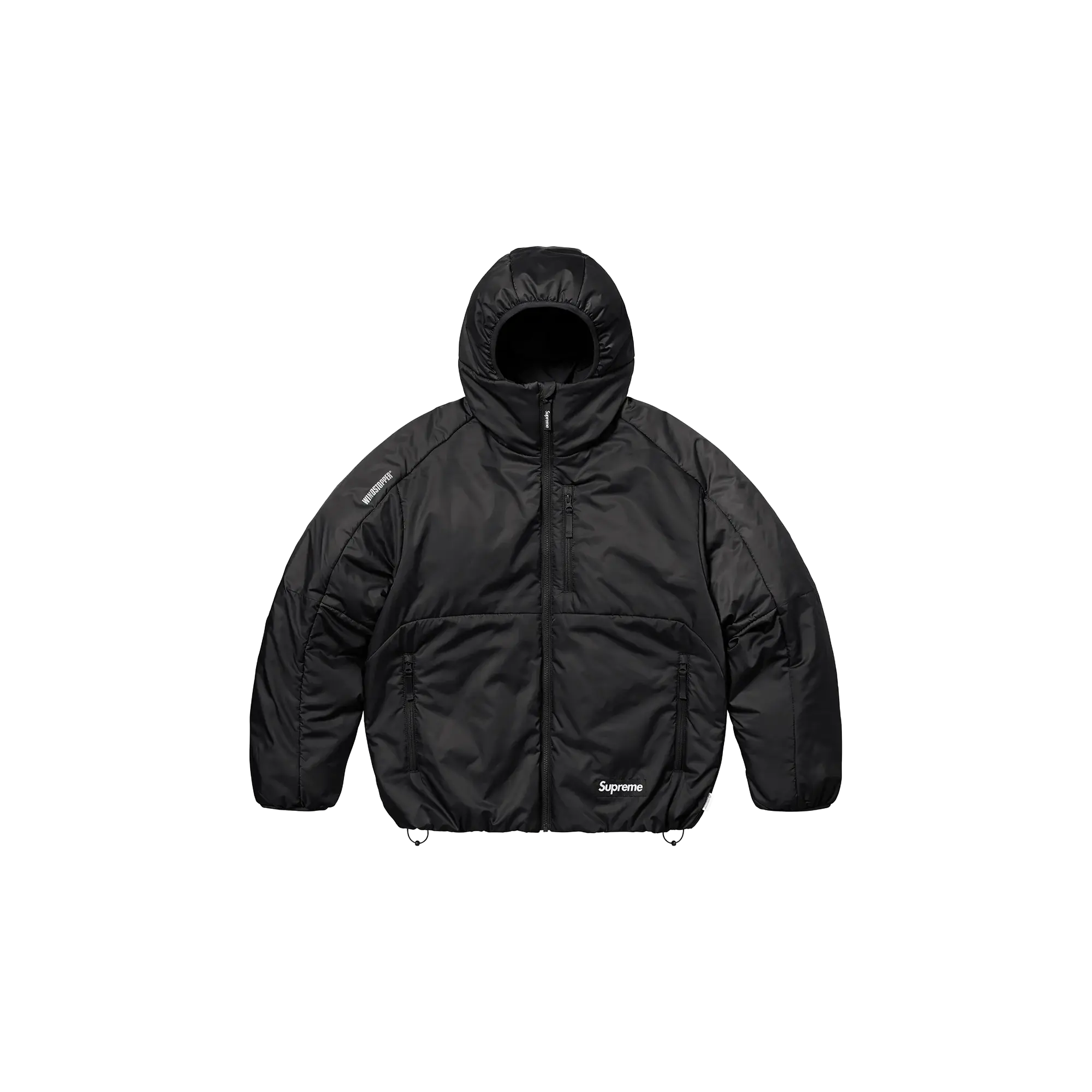 WINDSTOPPER Insulated Hooded Jacket "Black" SU26939