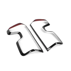 Aftermarket Truck Accessories Taillight Cover Trim Frame for 2019+ Chevy Silverado, ABS Material, UV-Resistant Coating, Scratch-Resistant Coating, Easy DIY Installation, Front Left and Right Sides