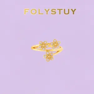 《YNZ16》This floral open ring is so cute & comfortable to wear