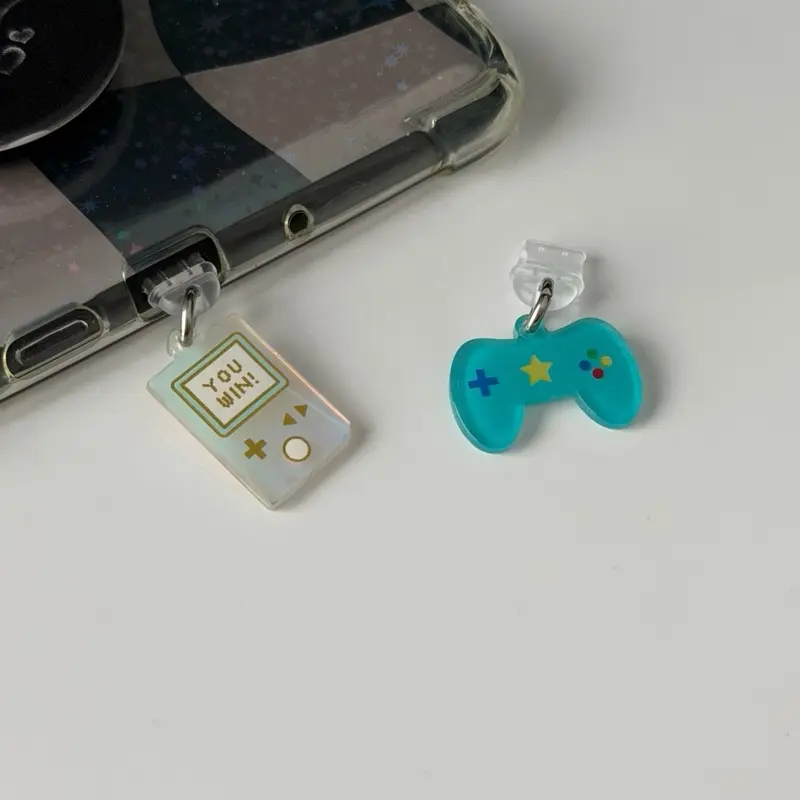 Dust Plug Gamer Charms for USB-C Port Devices
