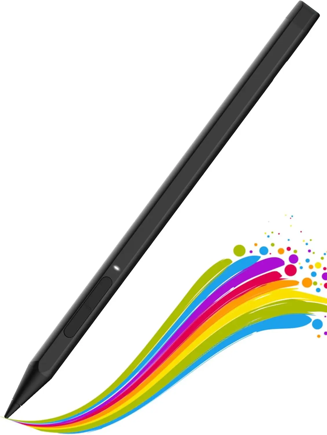 MESWAO   Active Stylus Pen, Rechargeable Stylus Pencil Only Compatiable with MESWAO 14&15.6 Inch Tablet, Black(Support Tablet with G99 CPU Only)
