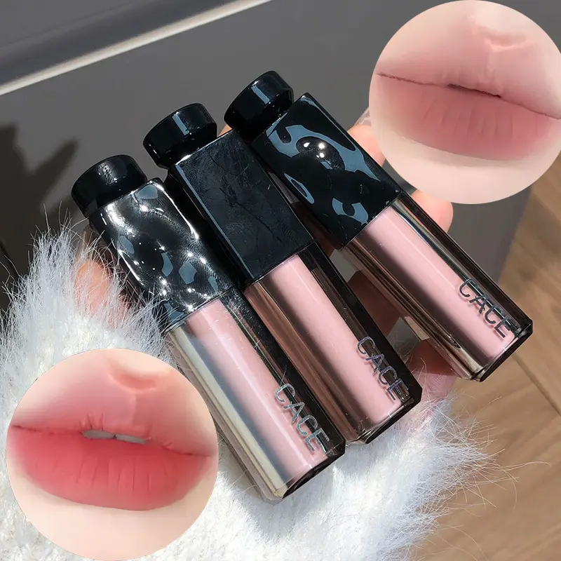 Creamy Matte Lip Mud Cosmetic Lipstick - Effortless Application for Everyday Looks Makeup