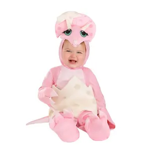 Infant Hatchling Pink Dinosaur Costume