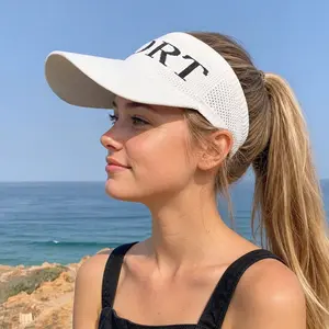 Universal Youth Sport Visor, Lightweight Face & Eye Shade for Bright Outdoor Summer Days, Sunscreen Sports Hat