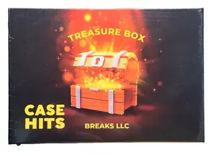 Break #7 Treasure Box Breaks Football Case Hits Directional Spots Box