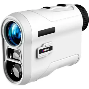 Golf Rangefinder with Slope and Pin Lock Vibration, External Slope Switch for Golf Tournament Legal, Rangefinders with Rechargeable Battery 600/1000YDS Laser Range Finder