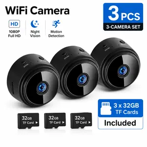 A9 Mini Camera 1080P HD, WiFi Mobile Surveillance with Motion Detection, 32GB Support, Smart Home Baby Monitor & Indoor Outdoor Security Cam
