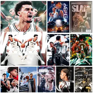 Victor Wembanyama Poster Bedroom Home Decor Art Poster Perfect Gift for Family and Friends