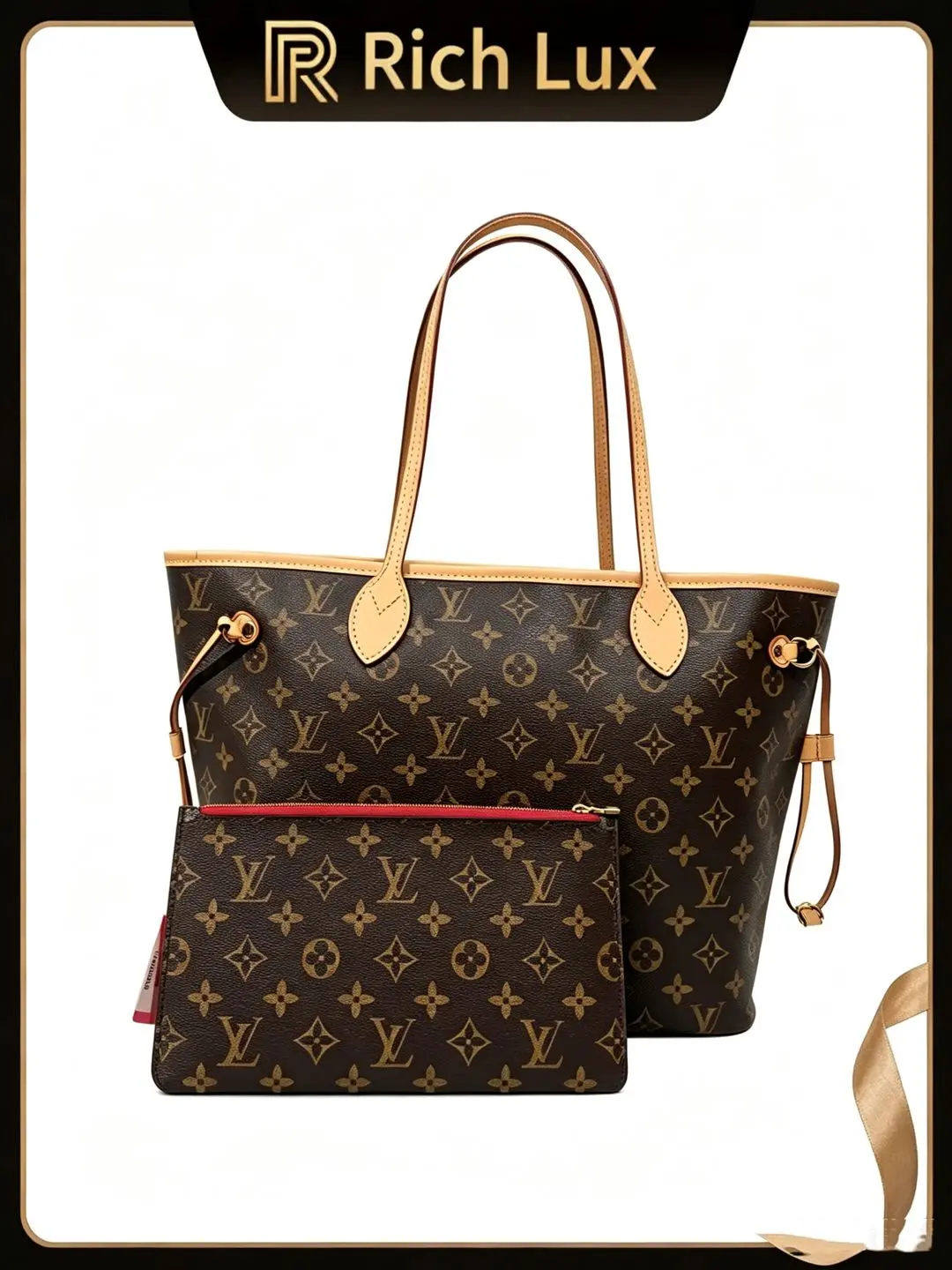 Pre-owned Louis Vuitton Neverfull MM Monogram Tote Shoulder Bag Women Handbags, Handbags for Women, Fashion Bags, Shopping Tote, Top Handle Bag