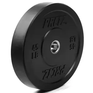 45 lb Bumper Plate Weight, Fits 2" Diameter Barbell, Available in 10-45 lbs