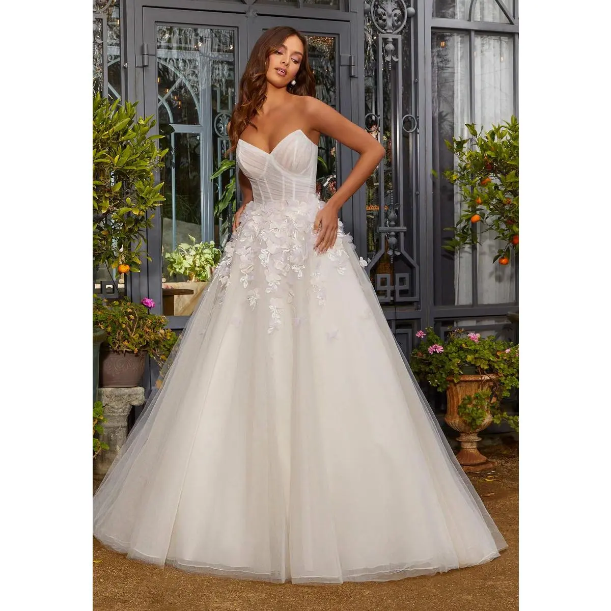 Blu Bridal by Morilee Rosalie Ruched Wedding Dress 4482