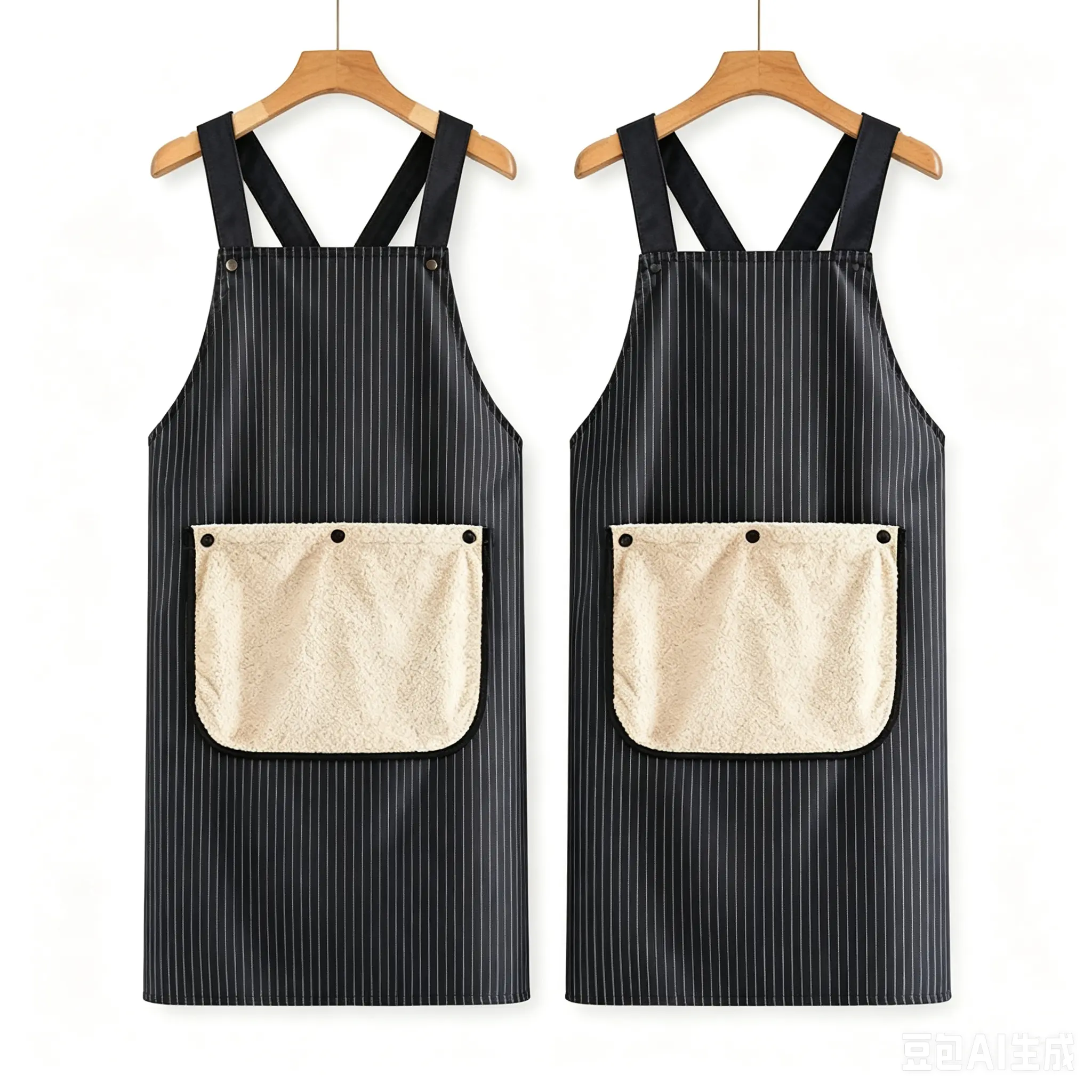 Chef Apron Set 2-Pack for Cooking Baking Grilling Art Adjustable Spill-Proof Kitchen Aprons One-size-fits-most Machine Washable Gift Idea Aproncorset,Kitchen Cooking Aprons for Women and Men Adjustable Chef Apron with Pockets,SummerVibes Gift