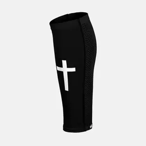 SLEEFS Faith Cross Black Protective Pro Calf Sleeve (Single), Protective Sleeves