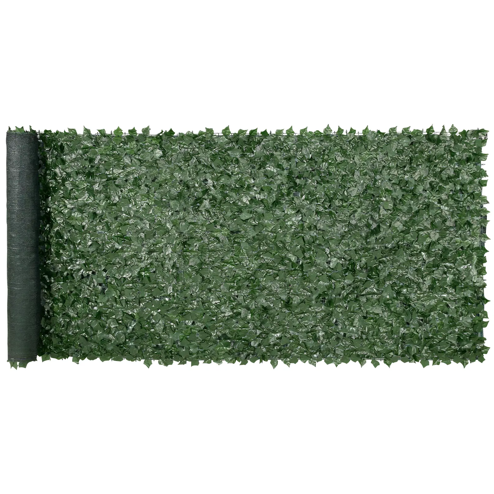 【Summerfinds】VEVOR Dense Artificial Hedge Wall Panel Decorative Fence, 59x158in Ivy Privacy Screen with Mesh Backing, Strengthened Joints, Natural Look Sunlight Shade for Outdoor Garden Landscaping Decor, Home Accessory
