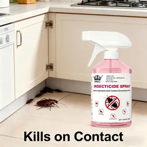 The third-generation insecticide spray - it can kill over 40typesof household pests (cockroaches, ants, spiders, bedbugs).When used according to instructions, it is safe for bothpetsand humans, and can be used both indoors andoutdoors.