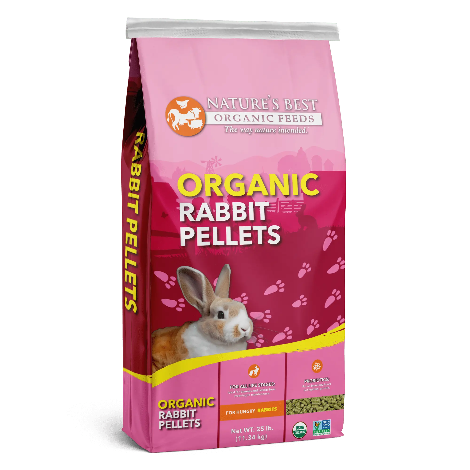 Organic Rabbit Pellets