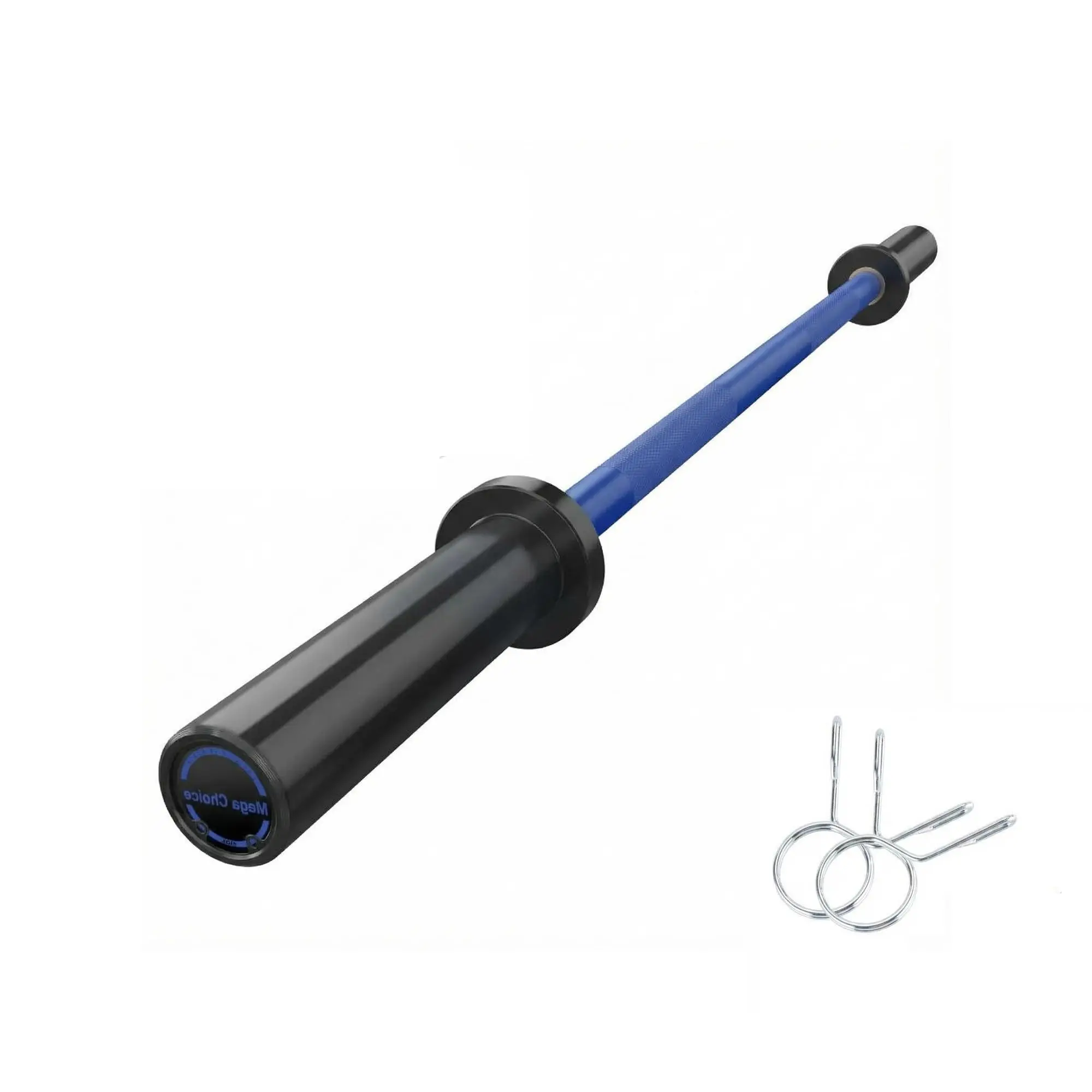 4FT Barbell Bar – 500LB Capacity Weight Lifting Bar, Fits 2-Inch Plates, Knurled Non-Slip Grip, Compact Strength Training Bar for Squats & Deadlifts