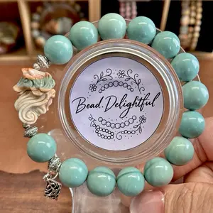 Zodiac Collection-Tiffany Blue-horse bracelet