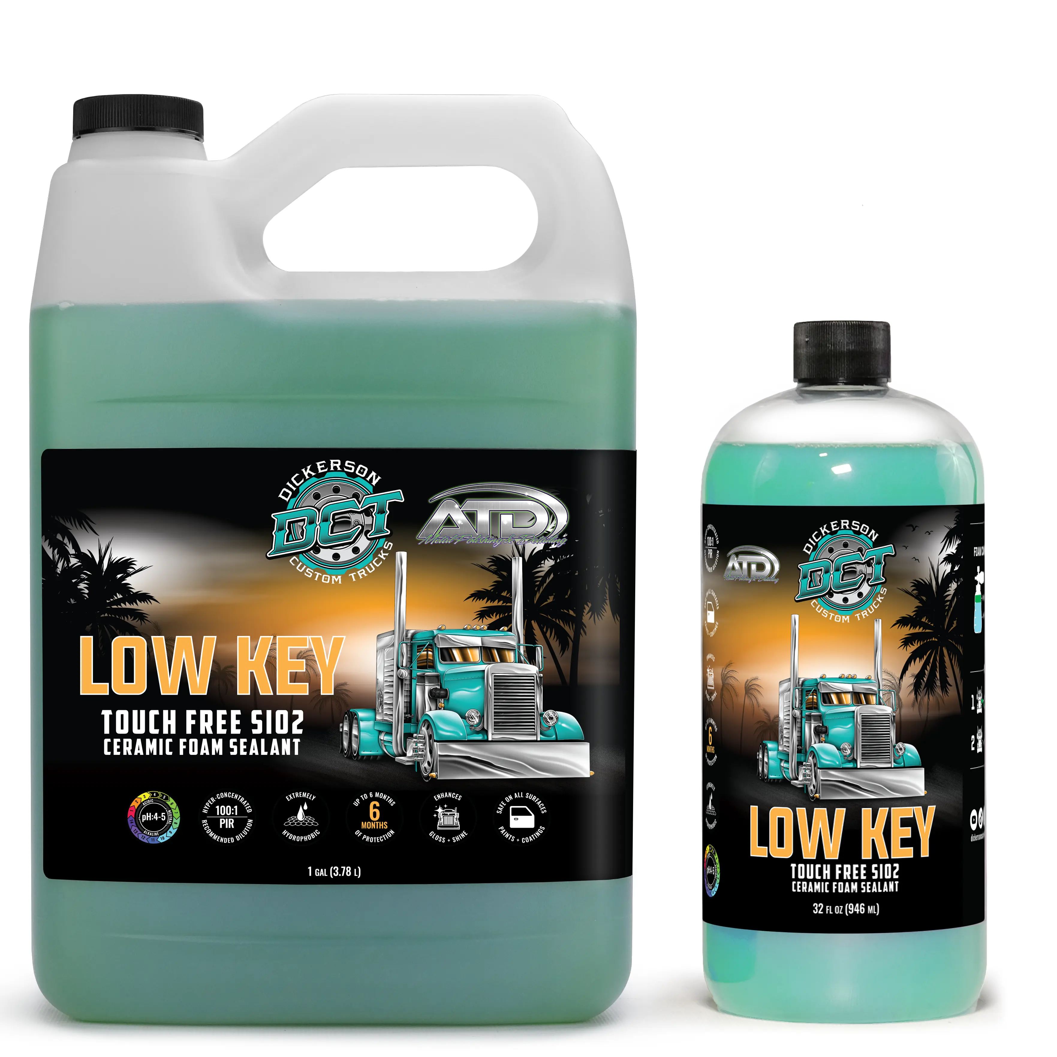 "Low Key" Touch Free SI02 Ceramic Sealant