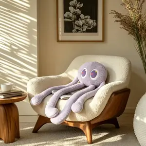 Long Legged Octopus Plush Toy, 2 Colors Available, Perfect for Birthday Parties, Home Decoration, Soft and Cozy Stuffed Animal, Soft Cuddly Gift