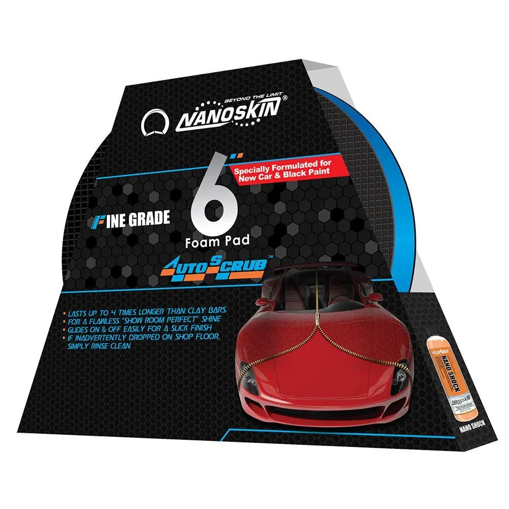 NANOSKIN AUTOSCRUB 6" Pad Fine Grade