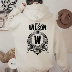 [Leave Note For Personalized] Custom Name Hoodie, Personalized It's A [Your Name] Thing You Wouldn't Understand Hoodie, Unique Custom Gift