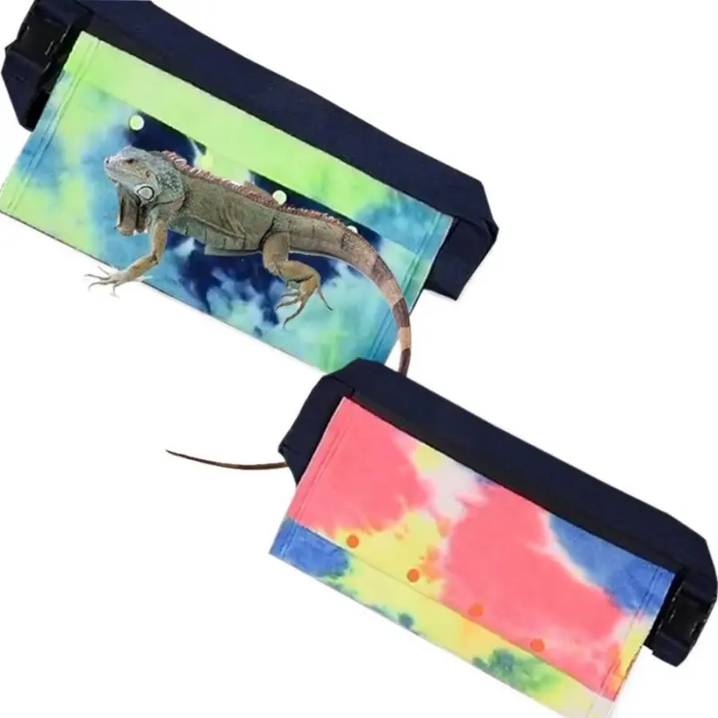 Small Animal Pet Carrier for Cats, Dogs, Rabbits, Hamsters, Guinea Pigs - Travel Bag with Ventilation Window and Adjustable Strap