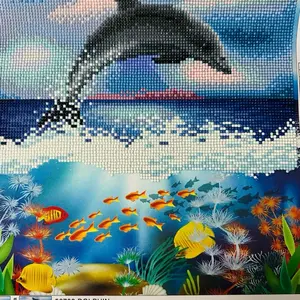 Diamond Painting Dolphin Artwork